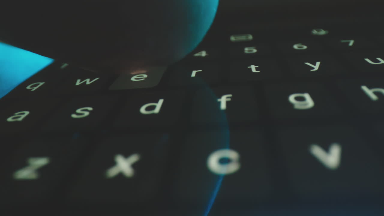 Close-up of a keyboard