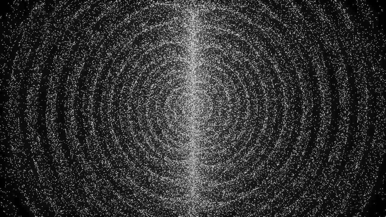 White color Dot Shape Pattern animation motion graphics