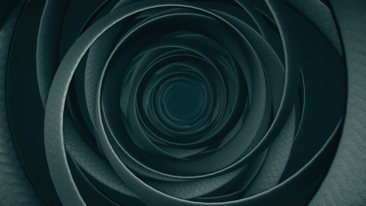 fondo abstracto del túnel hipnótico animado. animación de bucle sin costura digital. renderización en 3d. 4k, ultra hd