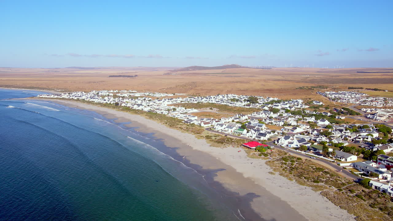 Quaint fishermen's town of Paternoster on South Africa west coast