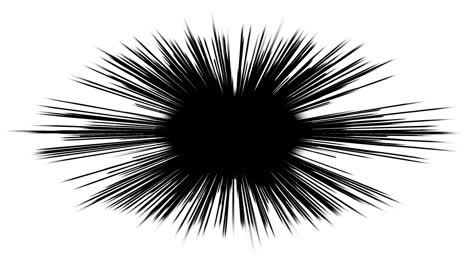 japanese comic material. speed line, effect line, concentration line. cartoon concentrated line loop animation. manga speed frame. black and white radial lines. high speed.