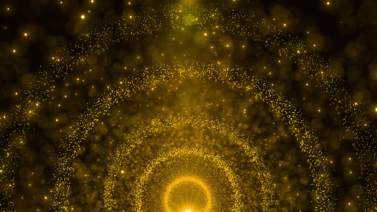 Animation festive motion background shining shimmering sparkling glitters particles flare light