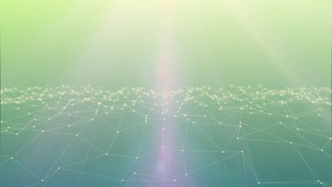 추상적인 네트워크 비즈니스 와이어 라인 기하학적 배경