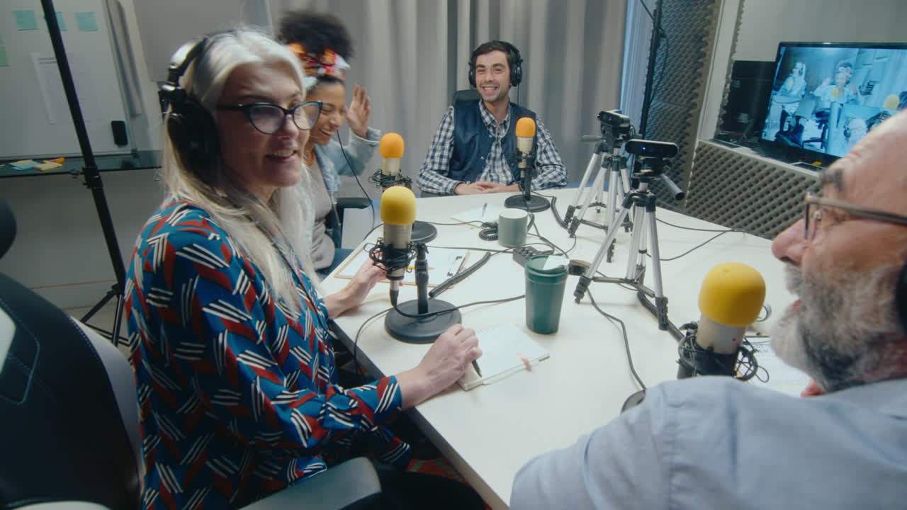 Podcast Recording Session