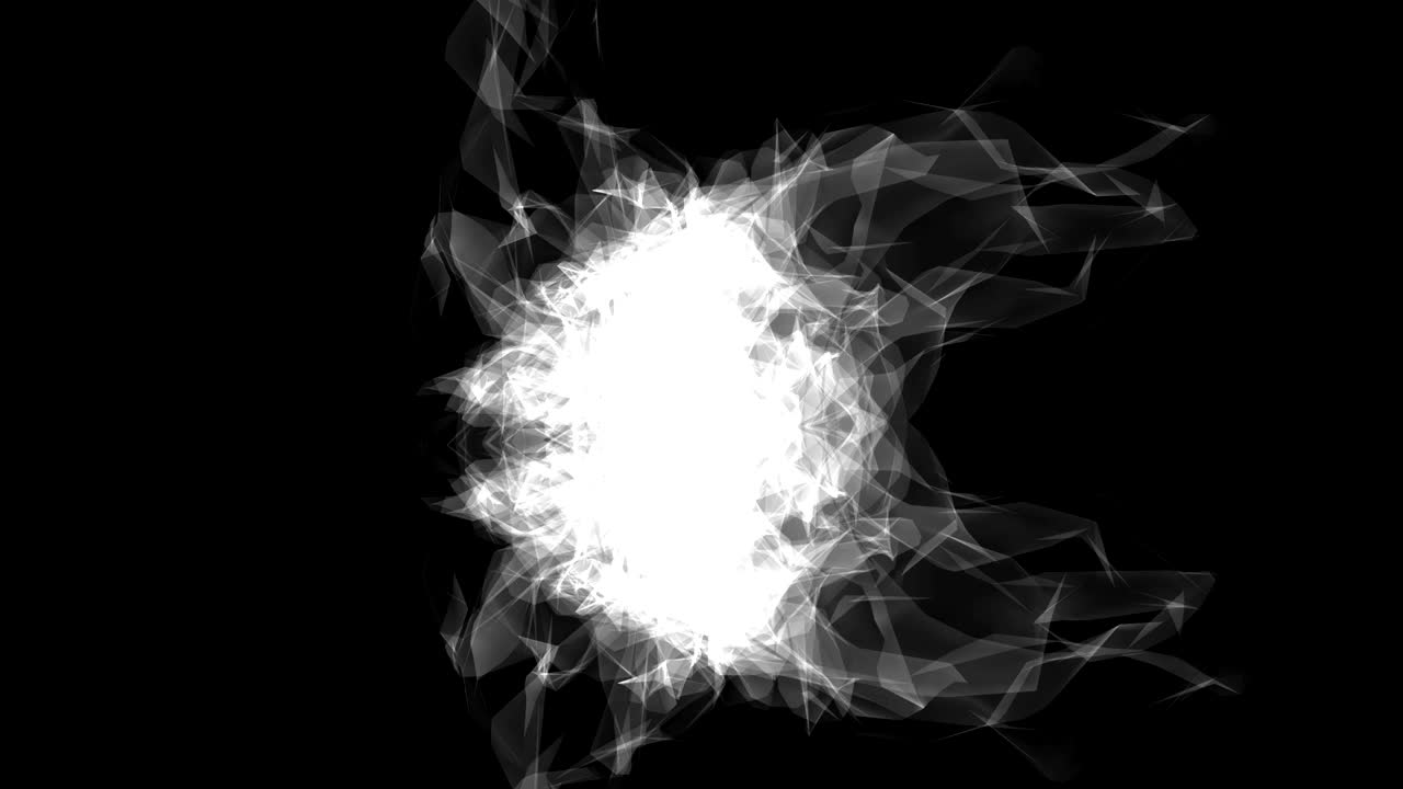 fantástica animación con objeto de onda en movimiento.