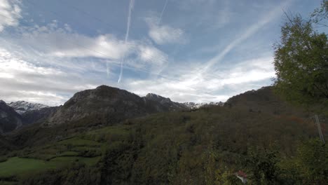 Zeitrafferansicht-Der-Berge-Von-Caleao,-Im-Parque-Natural-De-Redes,-Asturien,-Spanien