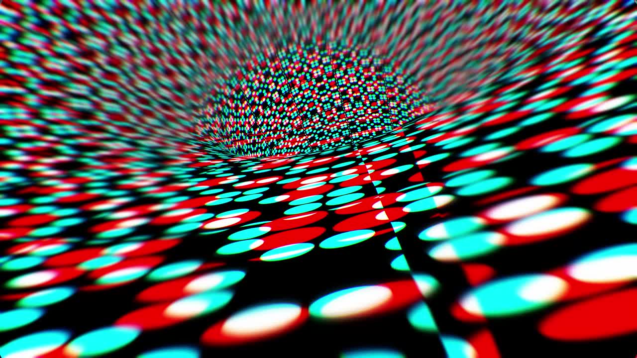 fondo giratorio brillante. gráficos de movimiento de tendencia en 4k