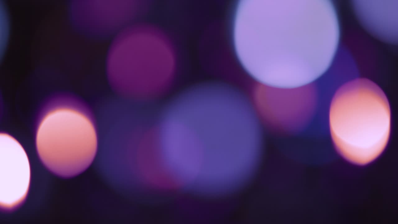 efecto de luz bokeh