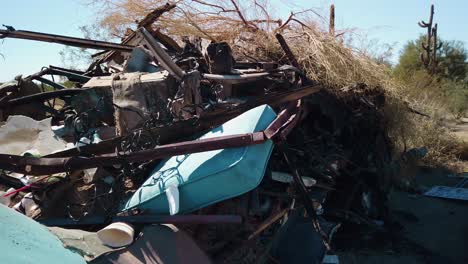 pan roadside illegal dumpsite, scottsdale, arizona