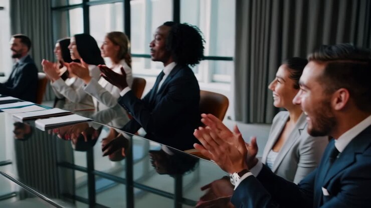 празднование деловой встречи