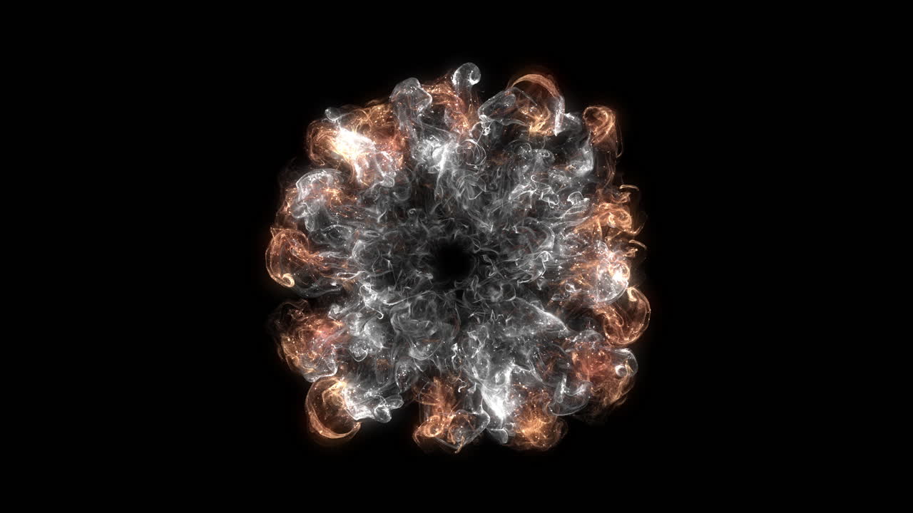 explosión abstracta