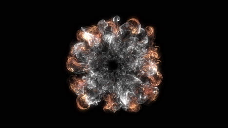 explosión abstracta