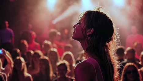 singer performing live on stage in front of a crowd