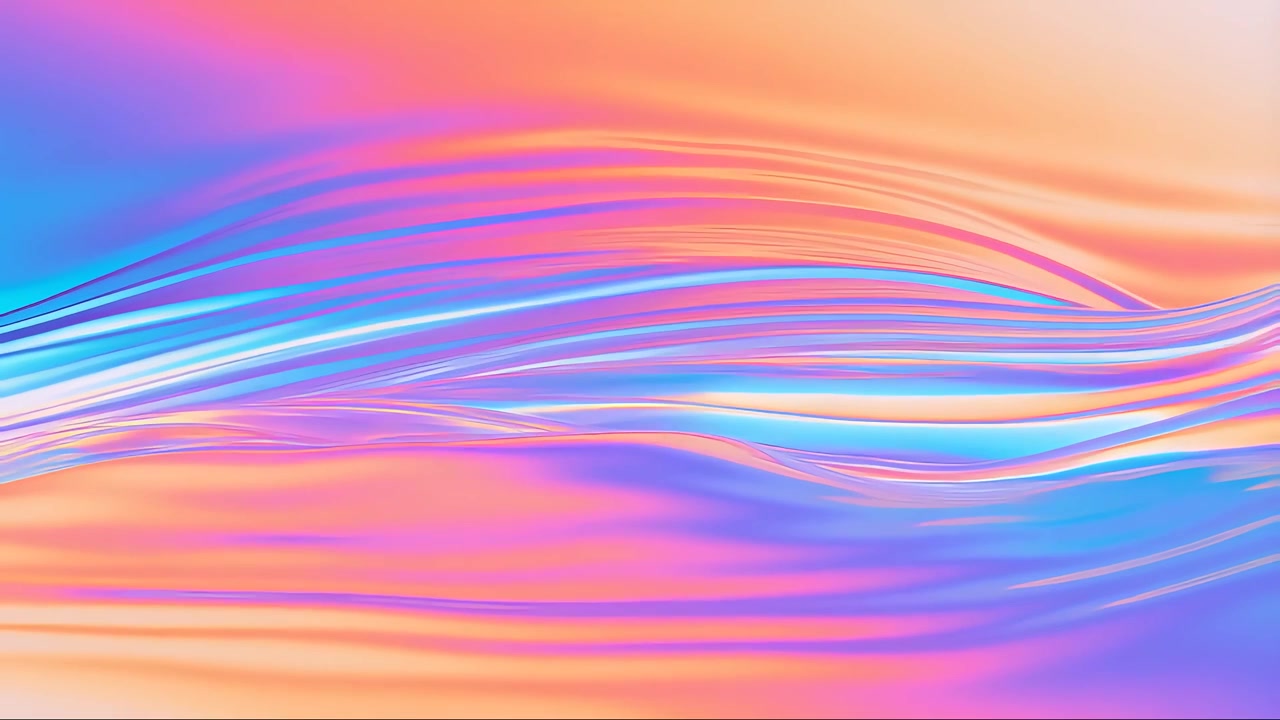 Abstract Fluid Motion Background 4K