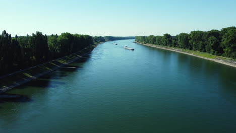 river canal with boats
