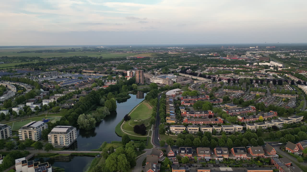 Amersfoort Nieuwland neighborhood at Netherlands.
