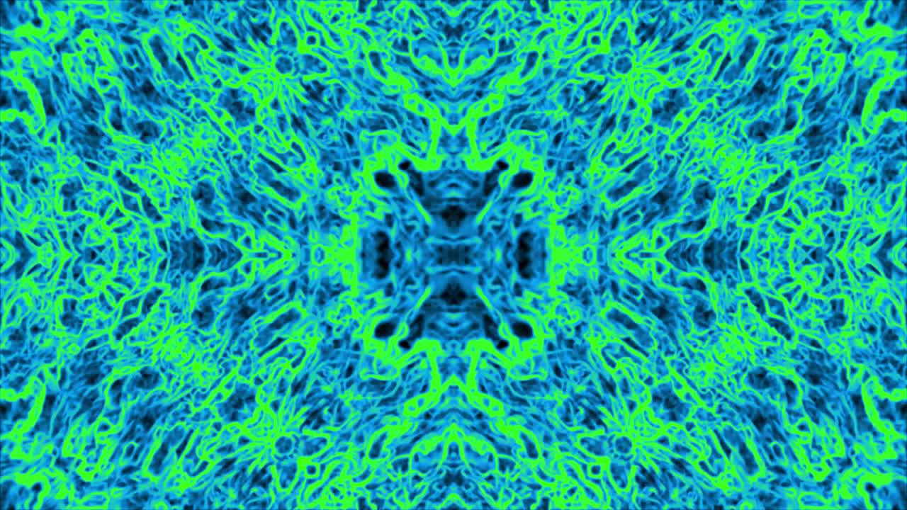 Kaleidoscopic video background. Geometrical psychedelic kaleidoscope background. 4K Psychedelic Kaleidoscope Geometric loop rotation. For VJ DJ stage loop, yoga art therapist background, fashion intro