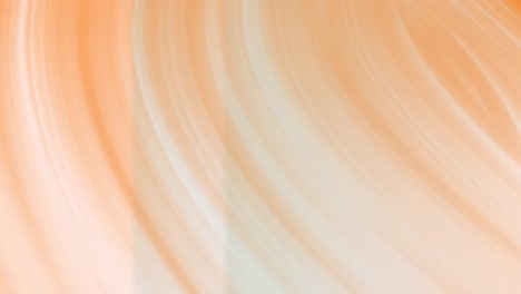 Animation-of-orange-trails-over-white-background