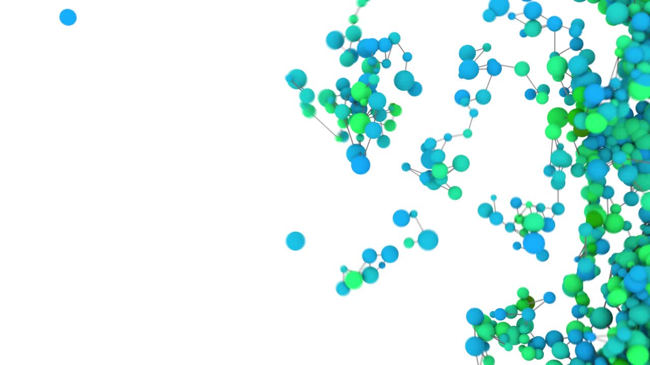 4k conexiones de redes moleculares abstractas.