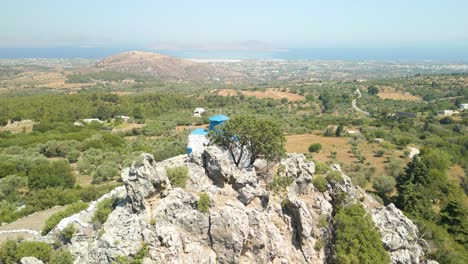 Das-Kloster-Agios-Ioannis-Auf-Der-Insel-Kos,-Dodekanes,-Griechenland