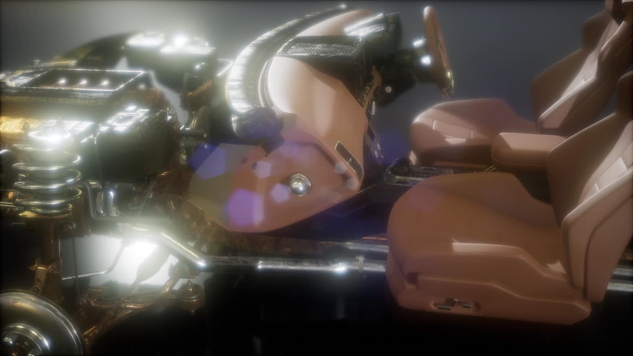 자동차에서 볼 수 있는 엔진과 다른 부분