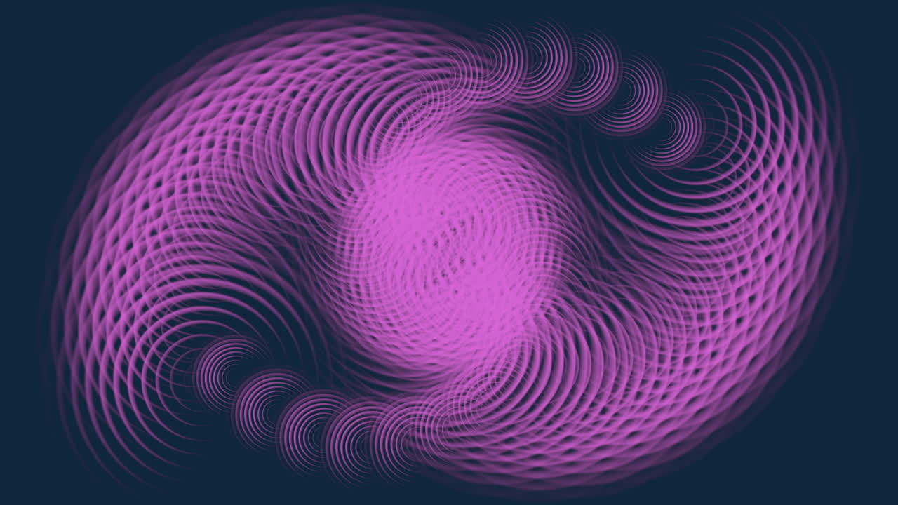 líneas geométricas futuristas y abstractas en el espacio oscuro