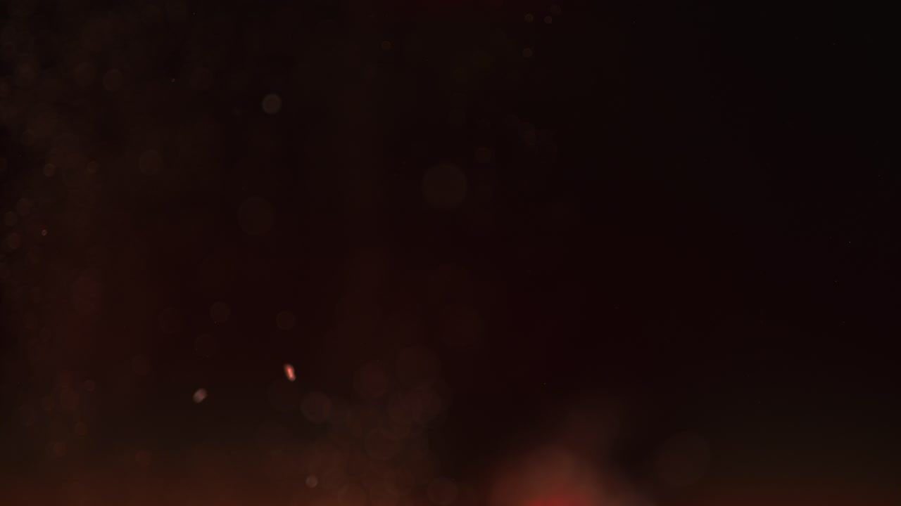 un paisaje de una llamarada de burbuja roja