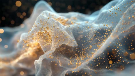 abstract golden fabric texture