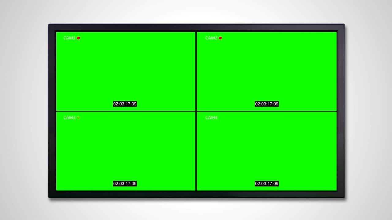 cctv 기술의 tv 디스플레이