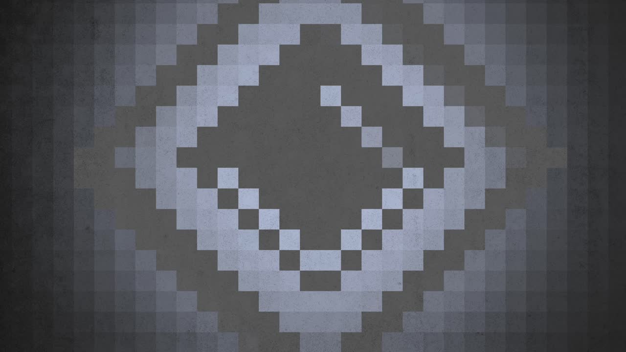 Black blocks pattern in 8 bit of architecture