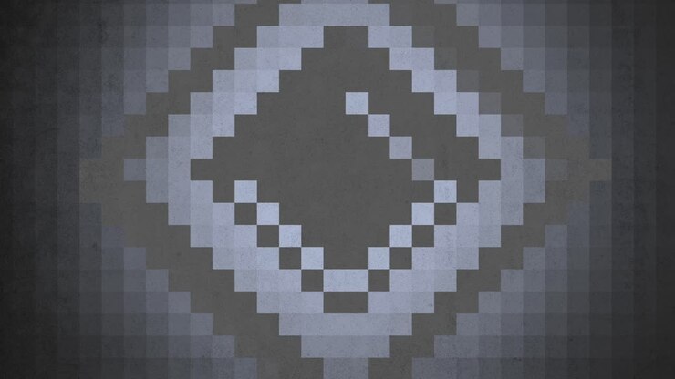Motivo a blocchi neri in architettura a 8 bit