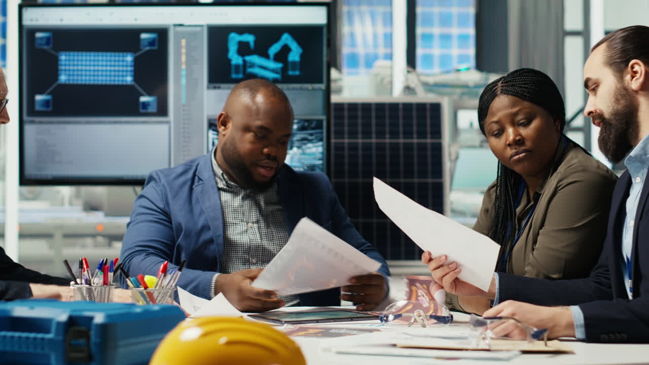 Factory Manager Presents Business Models To Investors, Highlighting Strategies