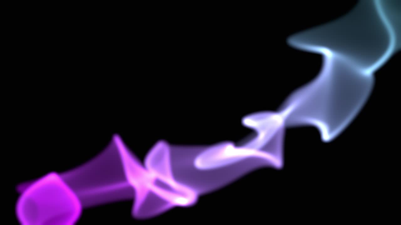 efecto de aurora digital abstracto renderizado por gráfico por computadora