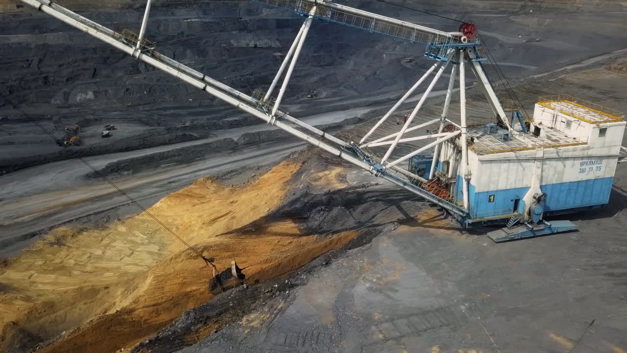 explotación de minas de carbón a cielo abierto