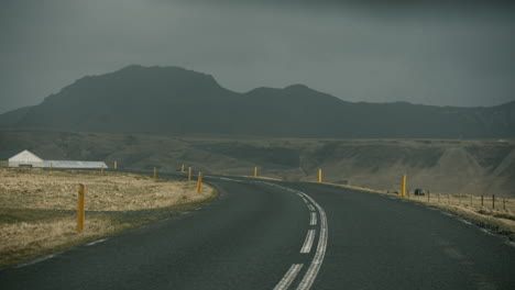 icelandic mountain road