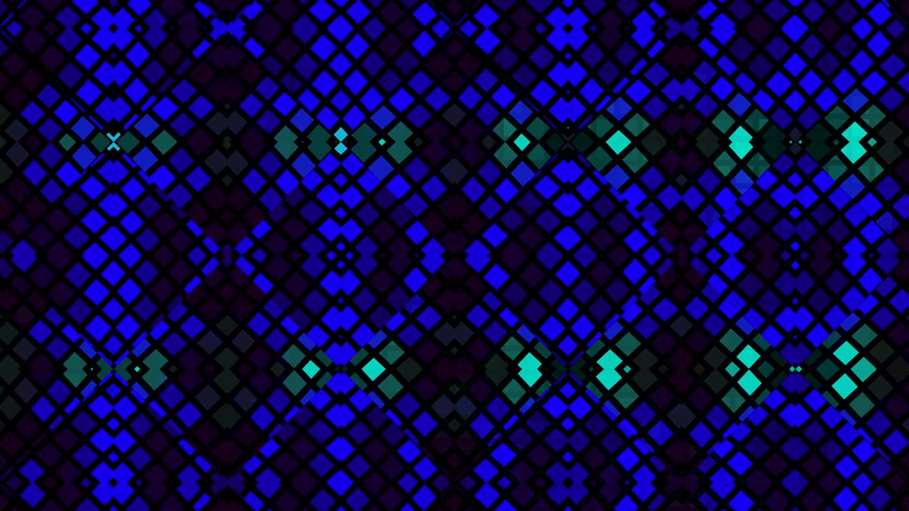 kaleidoscopio en movimiento. gráficos en movimiento de 4k