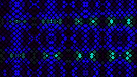 kaleidoscopio en movimiento. gráficos en movimiento de 4k