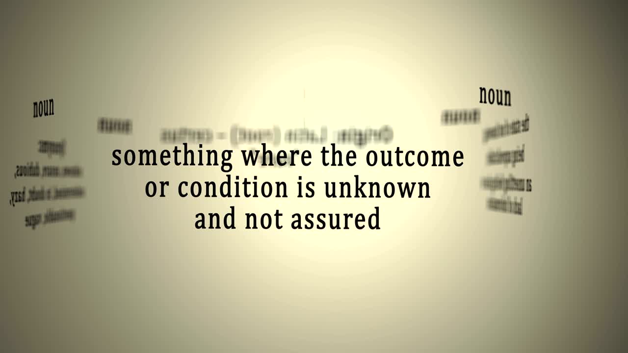 Definition: Uncertainty