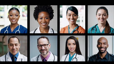 diverse healthcare team
