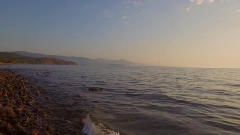 Luftaufnahmen:-Ein-Strand-In-Der-Nähe-Von-Molyvos,-Insel-Lésbos