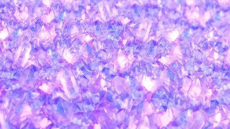 close up view of iceberg. abstract winter ice background. ice pieces. cold snow. blue and purple. 3d animation of crushed ice. loop animation.