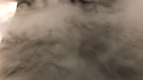 Dense smoke