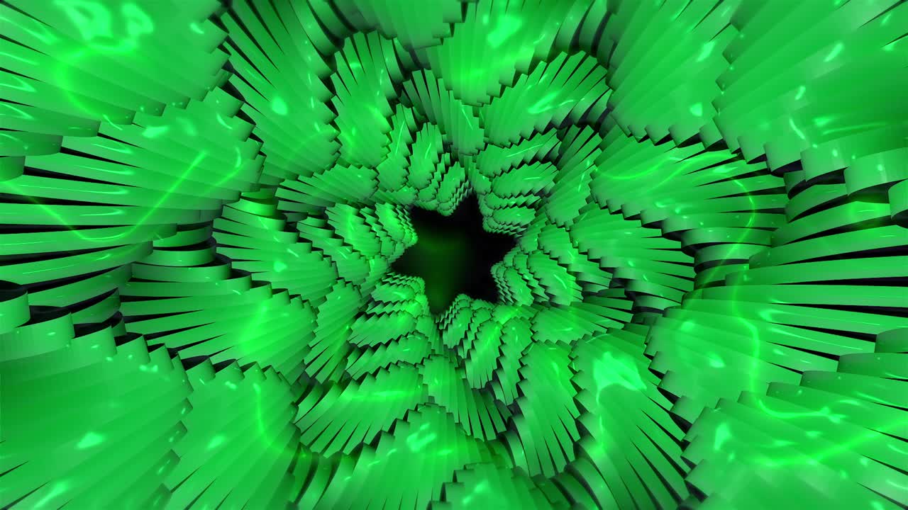 patrón de espiral verde abstracto