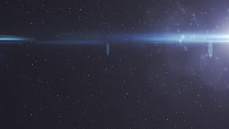 animation of lights shining on black background