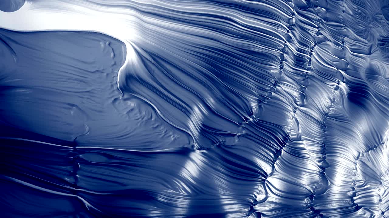 4K Abstract Paint Ripples.