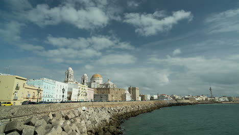 city of cadiz in andalusia spain