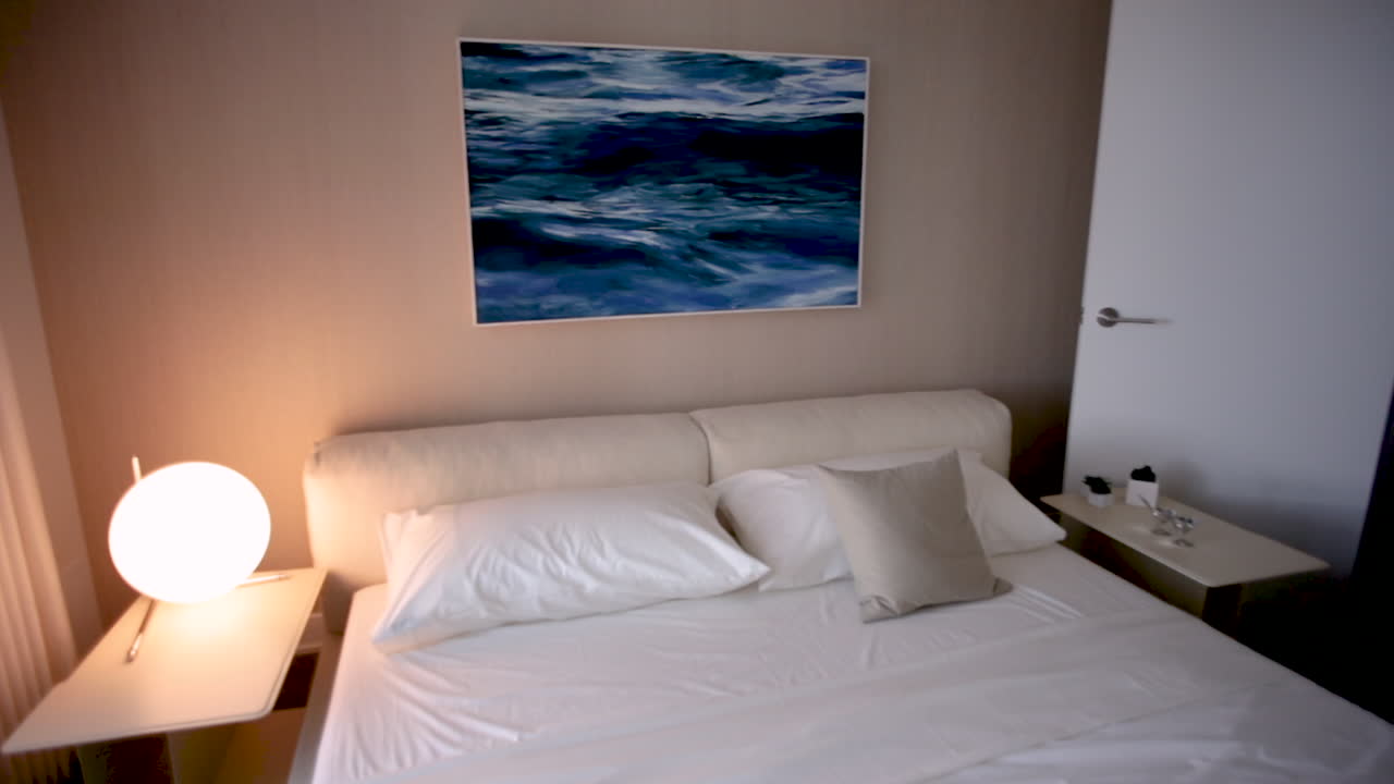 Bedroom with City View