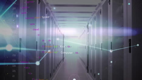 Animation-of-data-processing-over-computer-servers