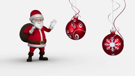 Animation-of-santa-claus-waving