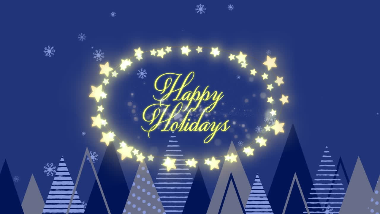 그래프 위의 거대한 파란색 텍스트의 애니메이션과 회색 배경의 데이터 처리